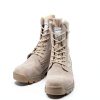 Men's Military Tactical Work Boots IODSON 8 Inch Zipper Punctureproof-6